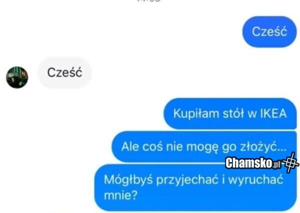 Składanie stołu