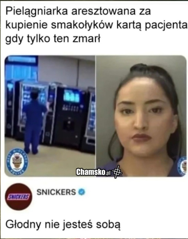 Głodna pielęgniarka