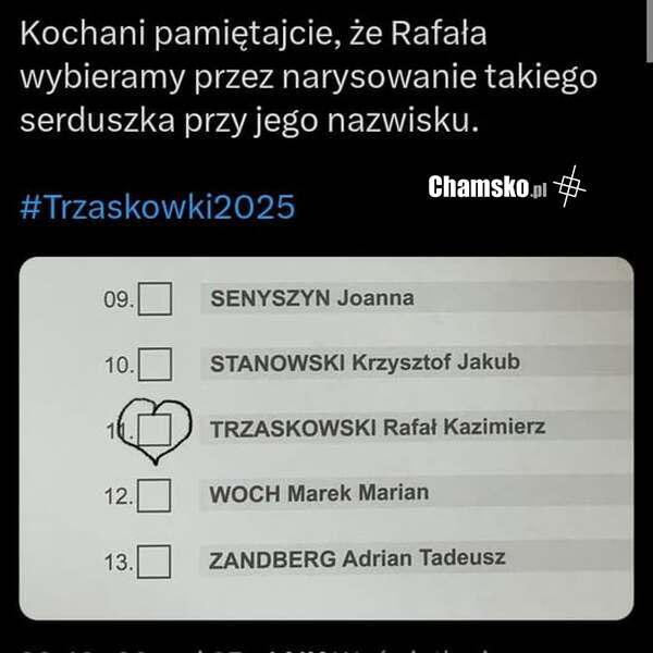Trzaskowski przegrał, bo źle zaznaczaliście swój głos, głupie lemingi!