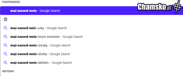 podpowiedzi google.pl