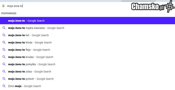 podpowiedzi google.pl