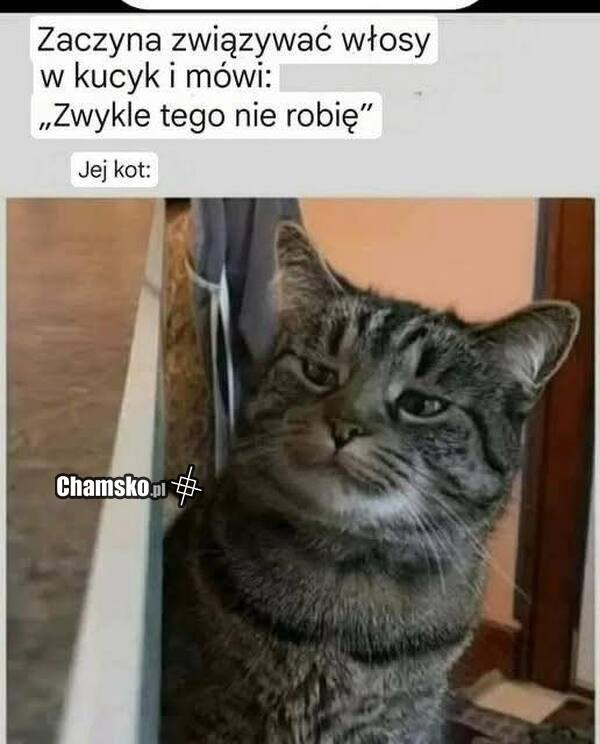 Zwykle tego nie robi