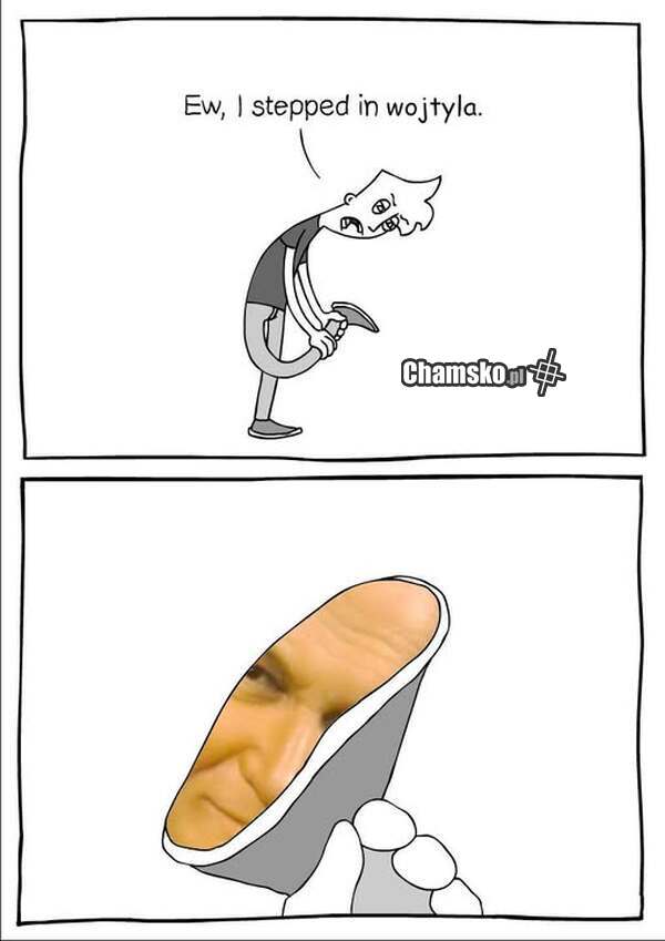 W coś wdepnął