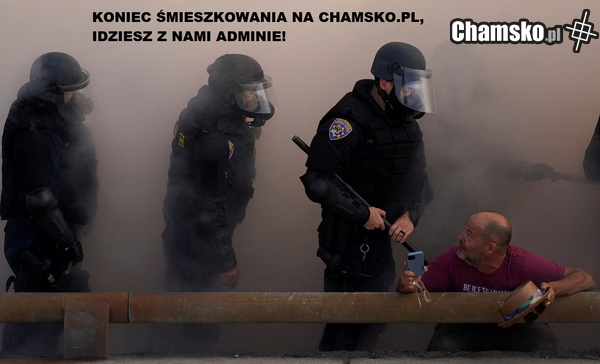 Admin się doigrał.