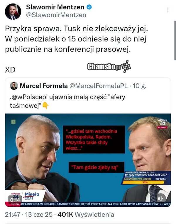 I co wyborcy tfuska i KO? Nawet wasi polityczni przedstawiciele uważają was za "zjebów" i "shity".