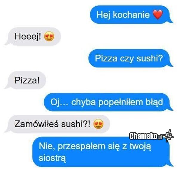 Pizza czy sushi?