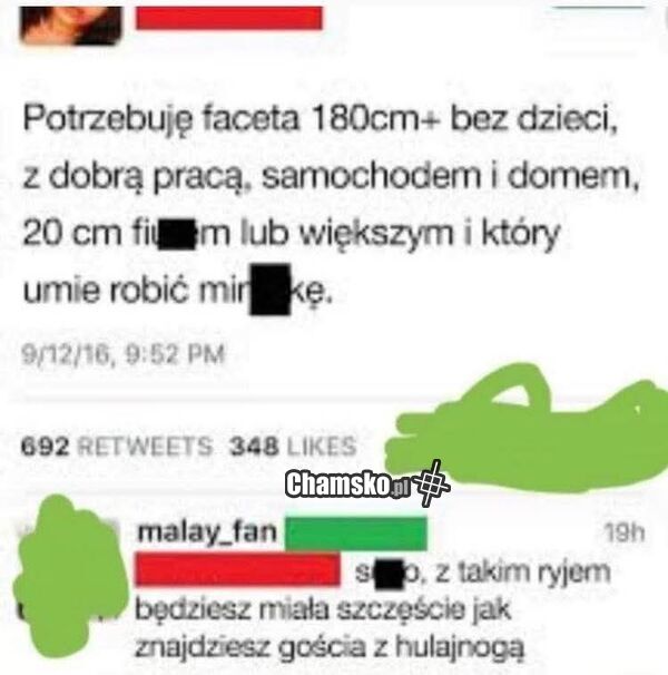 Potrzebuje faceta
