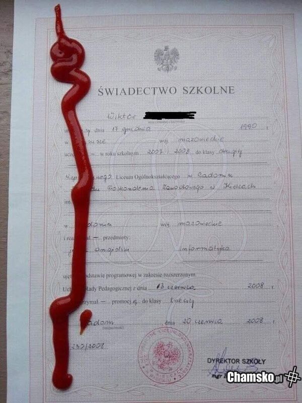 Czerwony pasek