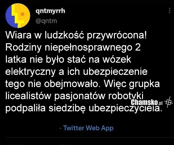 Wiara w ludzkość