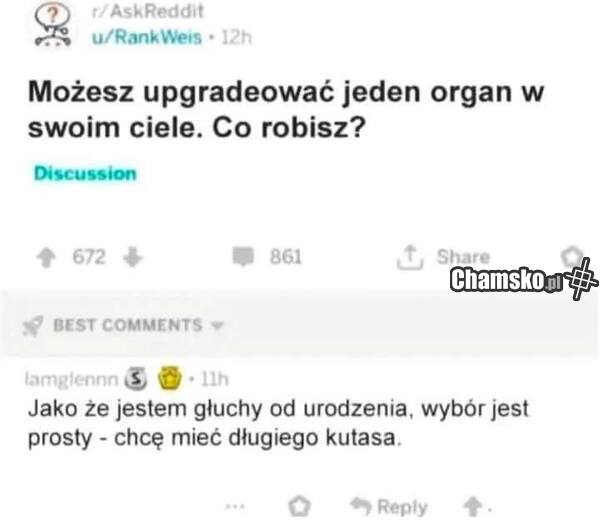 Upgrade organu