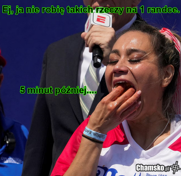 "Ja nie robię takich rzeczy na 1 randce"