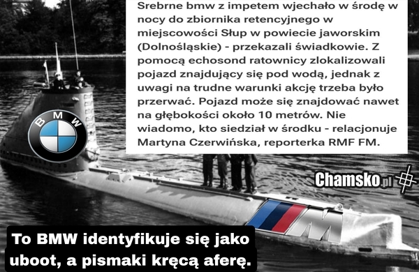 Już nie tylko "M-POWER", ale "bereit für Wasser".