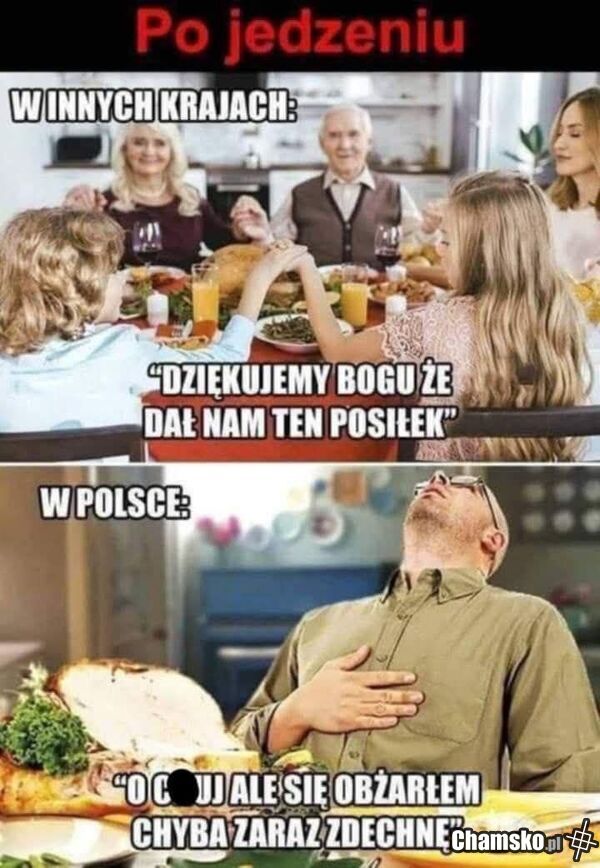 Po zjedzeniu