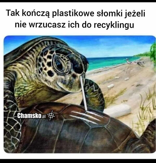 Plastikowe słomki