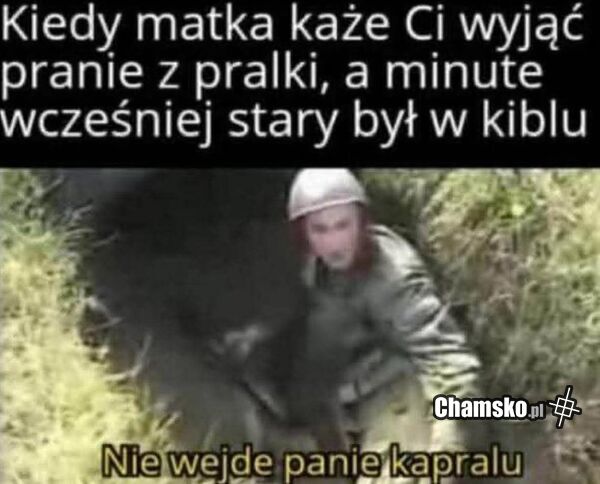 Nie wejdę!
