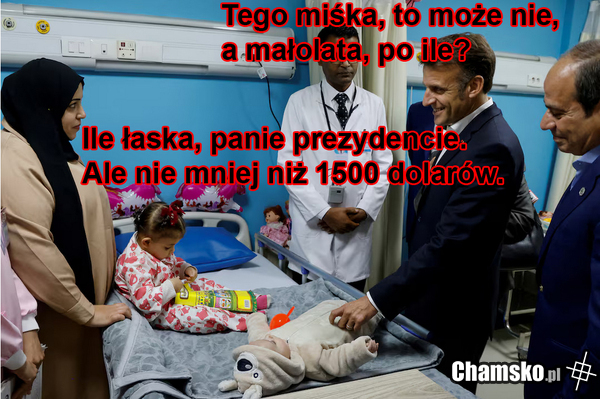 Macronowi jechali, że ma starą żonę, to sobie znalazł nową.