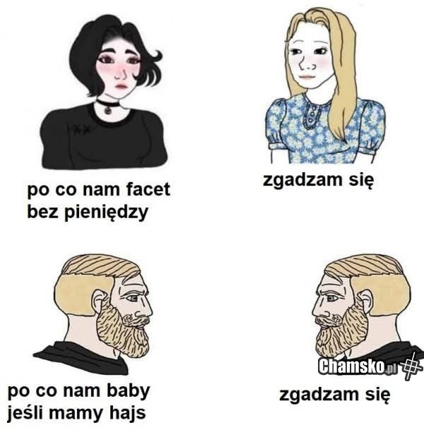 Facet bez pieniędzy