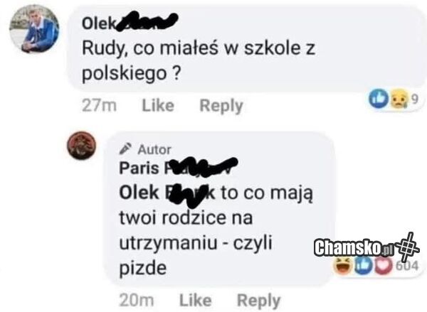 Co miałeś w szkole?