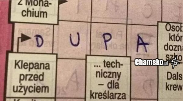 Klepana przed użyciem