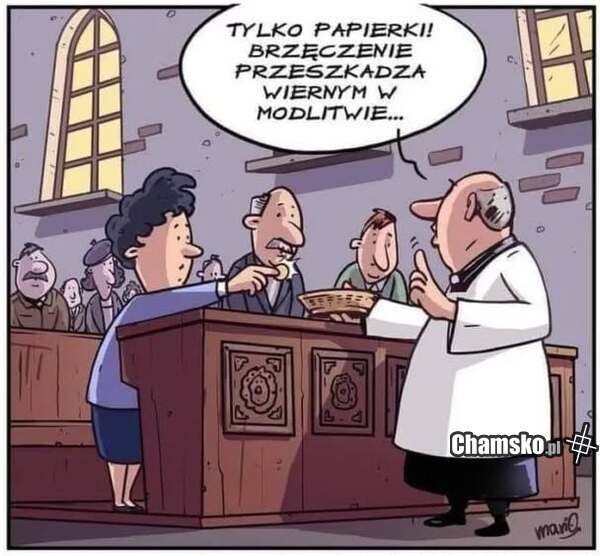 Datki w kościele