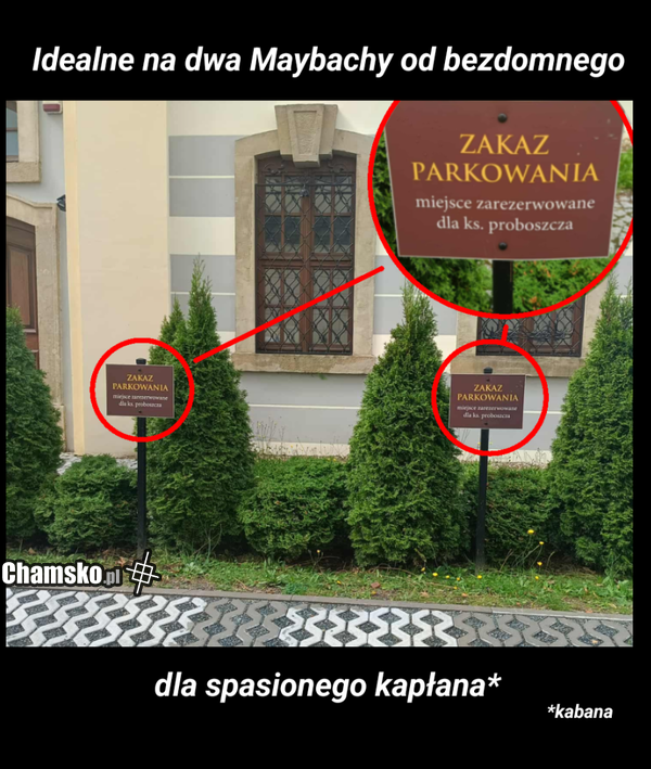 Parking dla grubego kabana