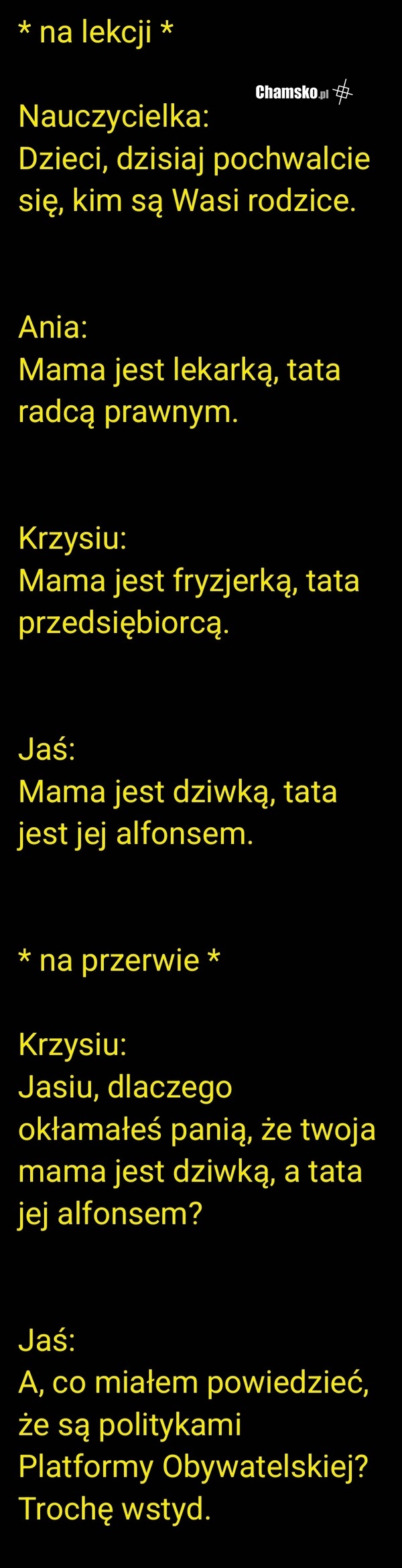 Problemy Jasia