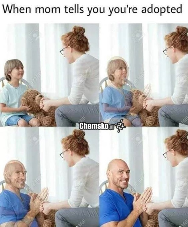 Gdy mama powie że jesteś adoptowany