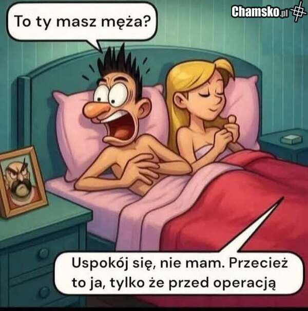 Przed operacją...
