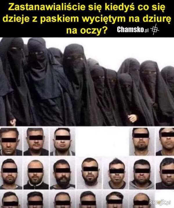 Z płótna na niqab nic się nie zmarnuje...