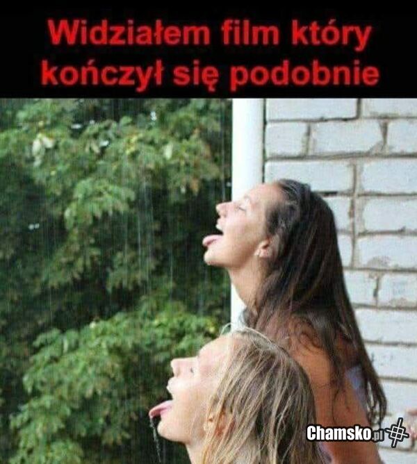 Też widziałem, tylko deszcz był innego koloru