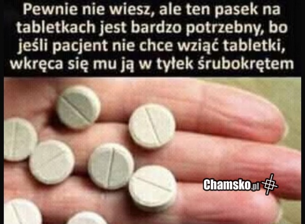 Paski na tabletkach