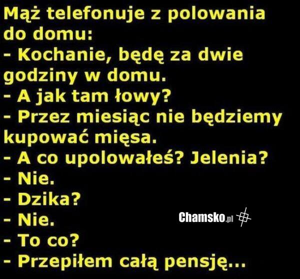 Owocne polowanie