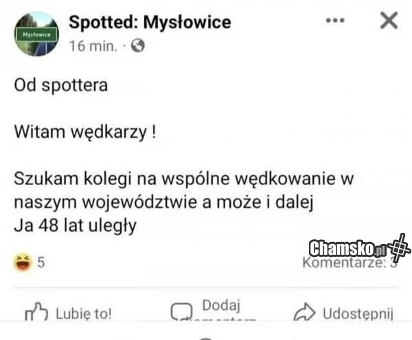 Poszukiwani wędkarze