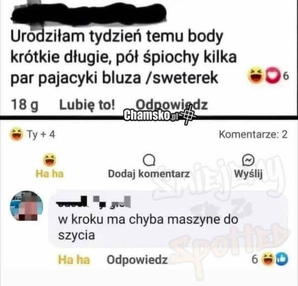 Sporo tego urodziła