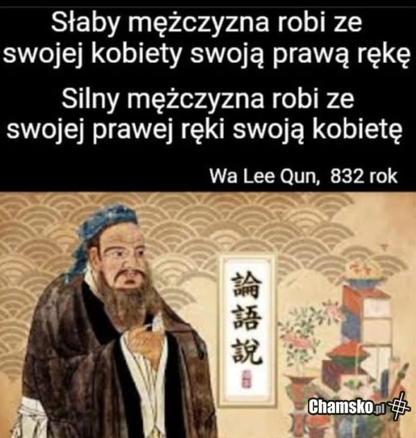 Silny i słaby mężczyzna