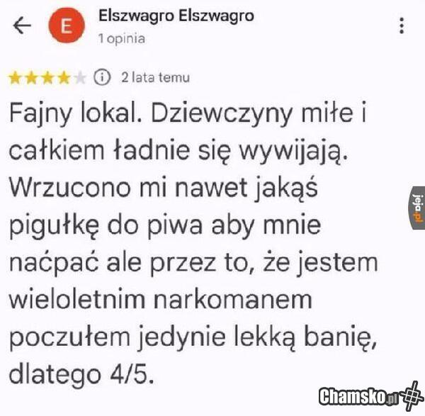 Klub fajny,ale piguły słabe