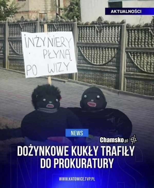 Rasistowskie kukły