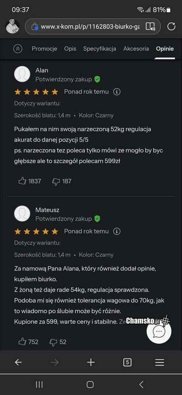 No i to są realne komentarze