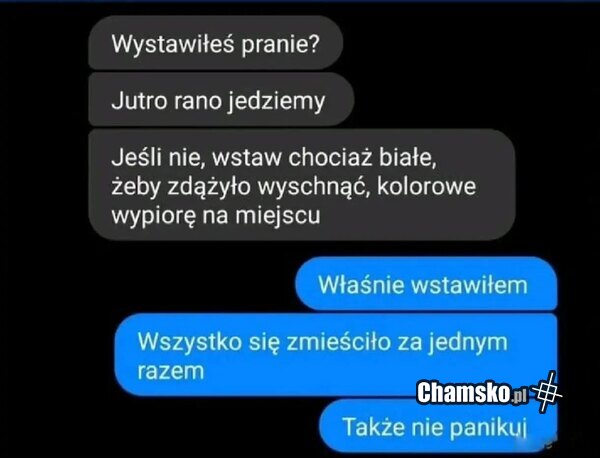 Szybkie pranko