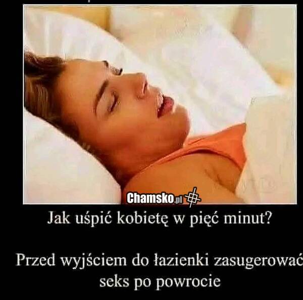 Usypianie kobiet