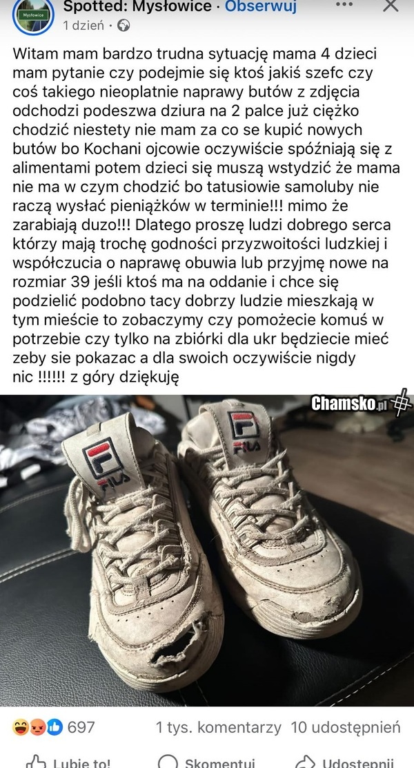 Kto naprawi buciki?