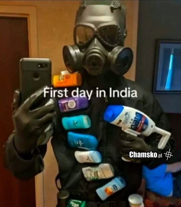Pierwszy dzień w Indiach