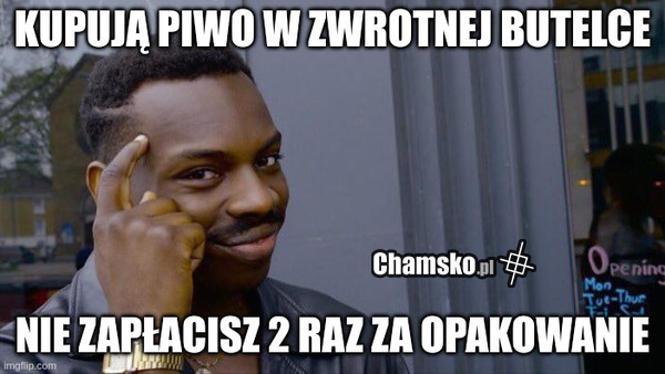 kupując w picie w plastikowej butelce zapłacisz 2 za opakowanie