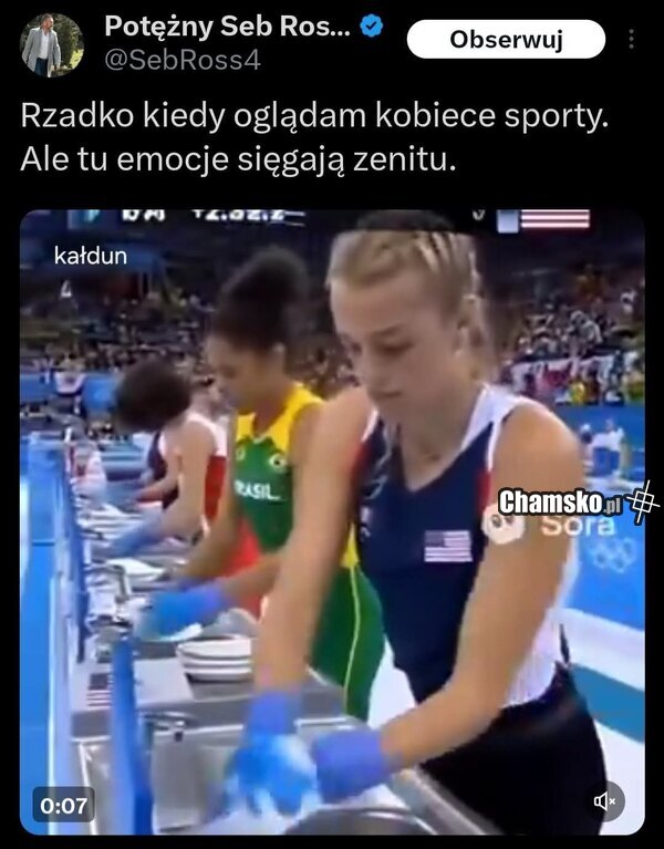 Kobiece sporty