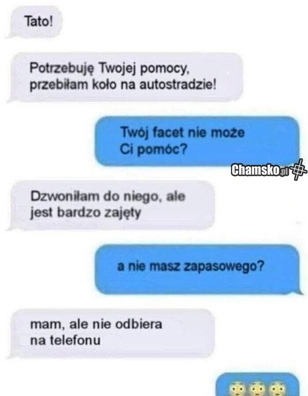 Przebite koło