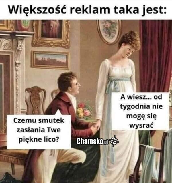 Smutek na twarzy