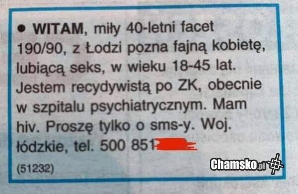 Która chętna?