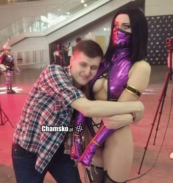 Gdy fan chamsko w końcu dotkie kobiety