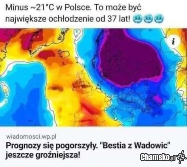Dziwna prognoza pogody: