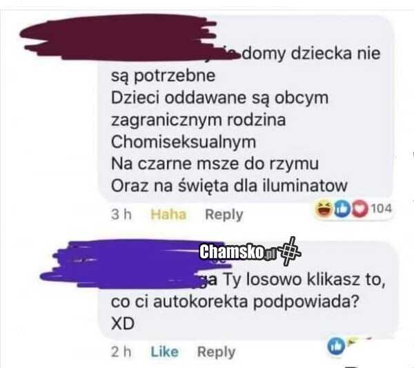 Gdy ktoś pisze jak debil